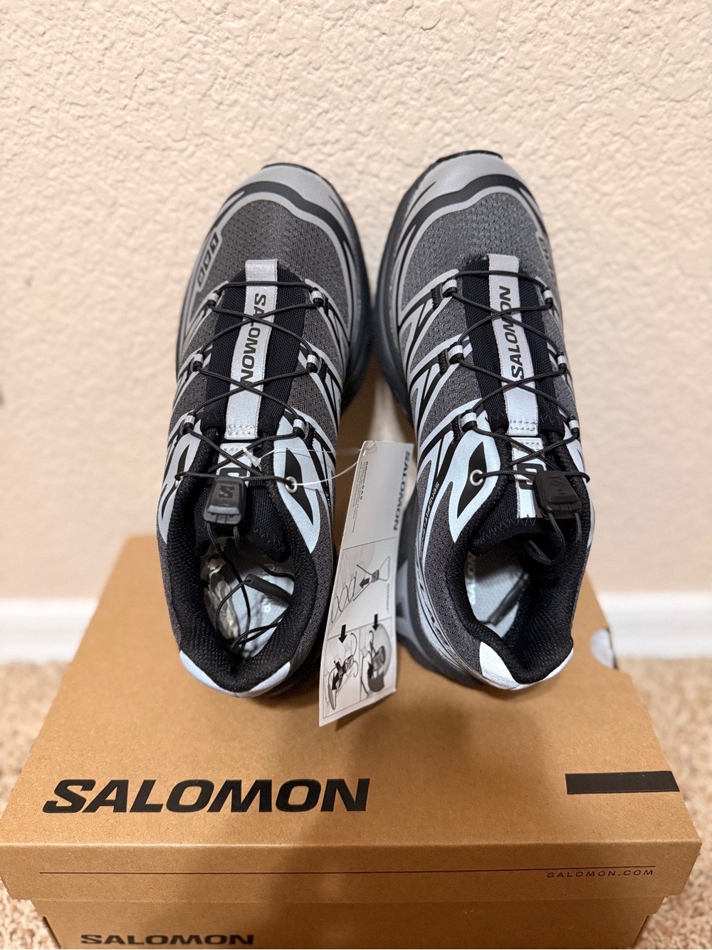 Salomon XT-6 Nocturne Vision size Women 6 / Men 5 - Picture 5 of 8